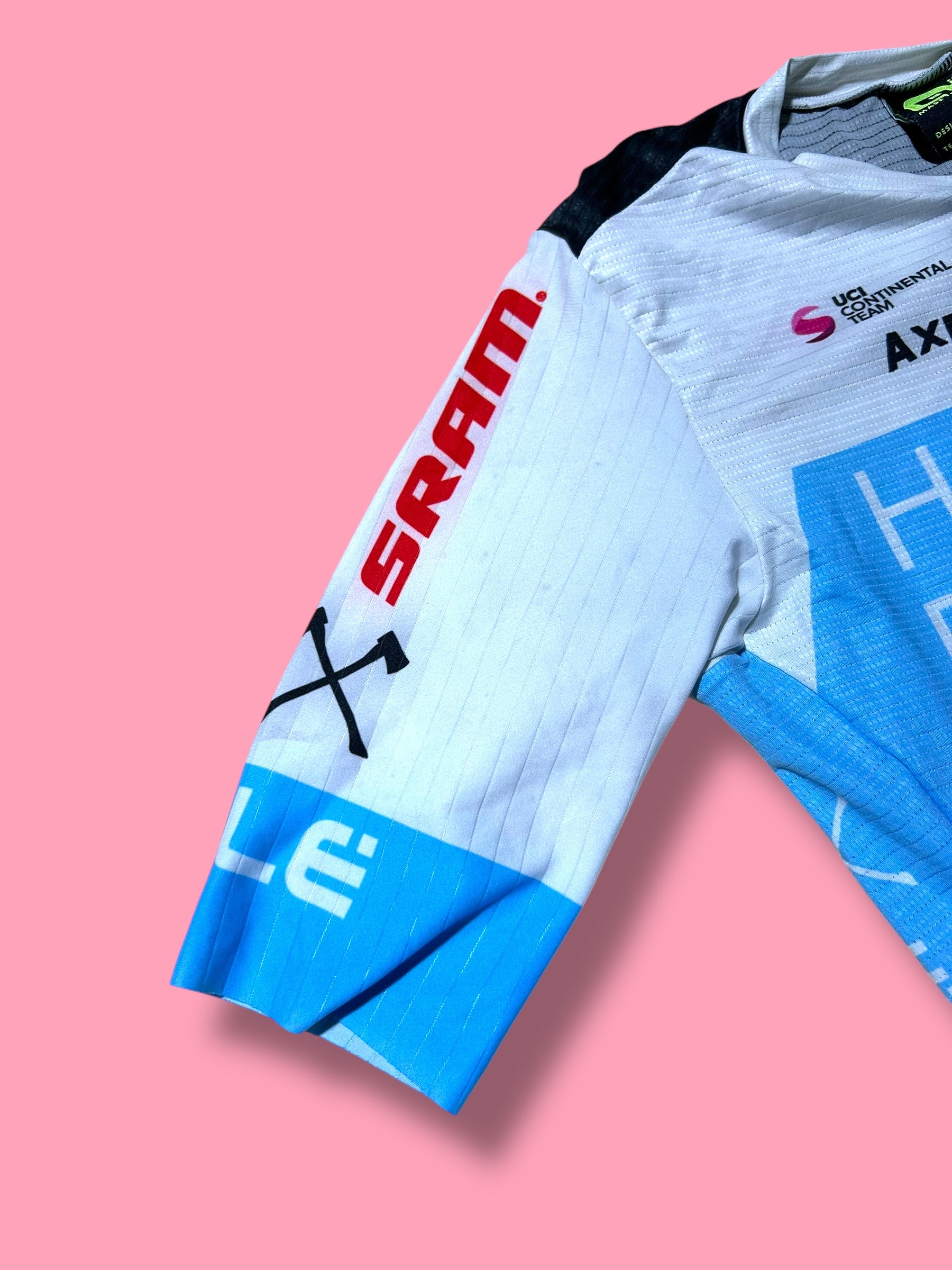 Race Suit Aerosuit Sprintsuit Pockets Rider Issued |Hagens Bermans Ale| Pro Cycling Kit