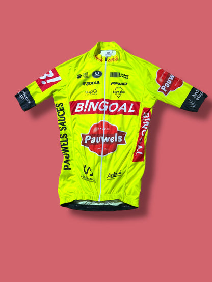 Aero Jersey Team Rider Issued| Bingoal Vermarc| Pro Cycling Kit