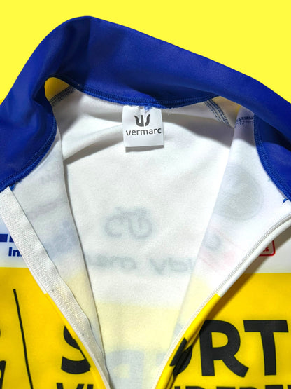 WInter Jersey Thermal  | Vermarc |  Flanders Baloise| Pro Cycling Kit