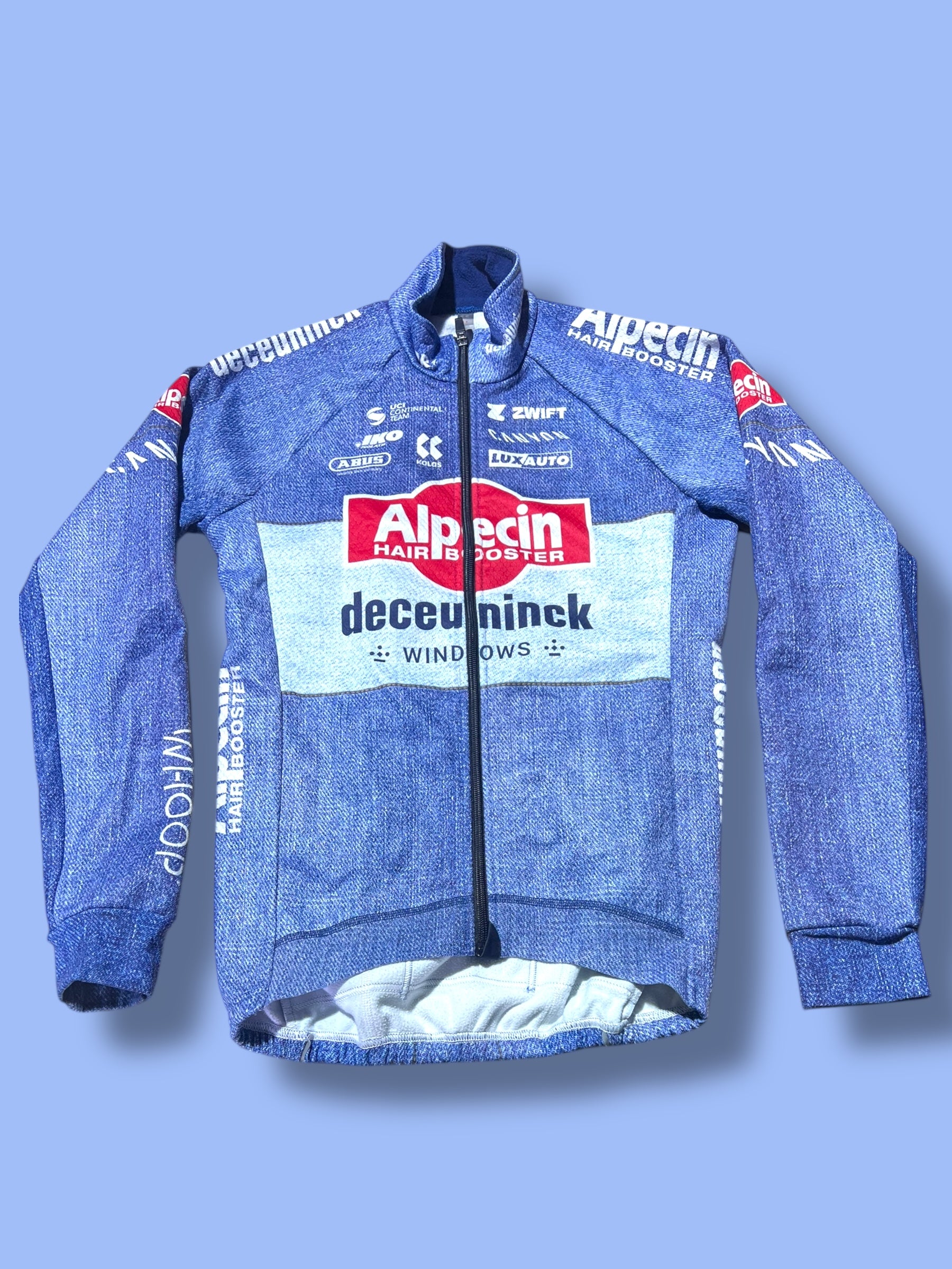 Winter Long Sleeve  Jacket Thermal Windproof  | Alpecin Deceuninck Kalas| Pro Cycling Kit