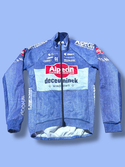 Winter Long Sleeve  Jacket Thermal Windproof  | Alpecin Deceuninck Kalas| Pro Cycling Kit