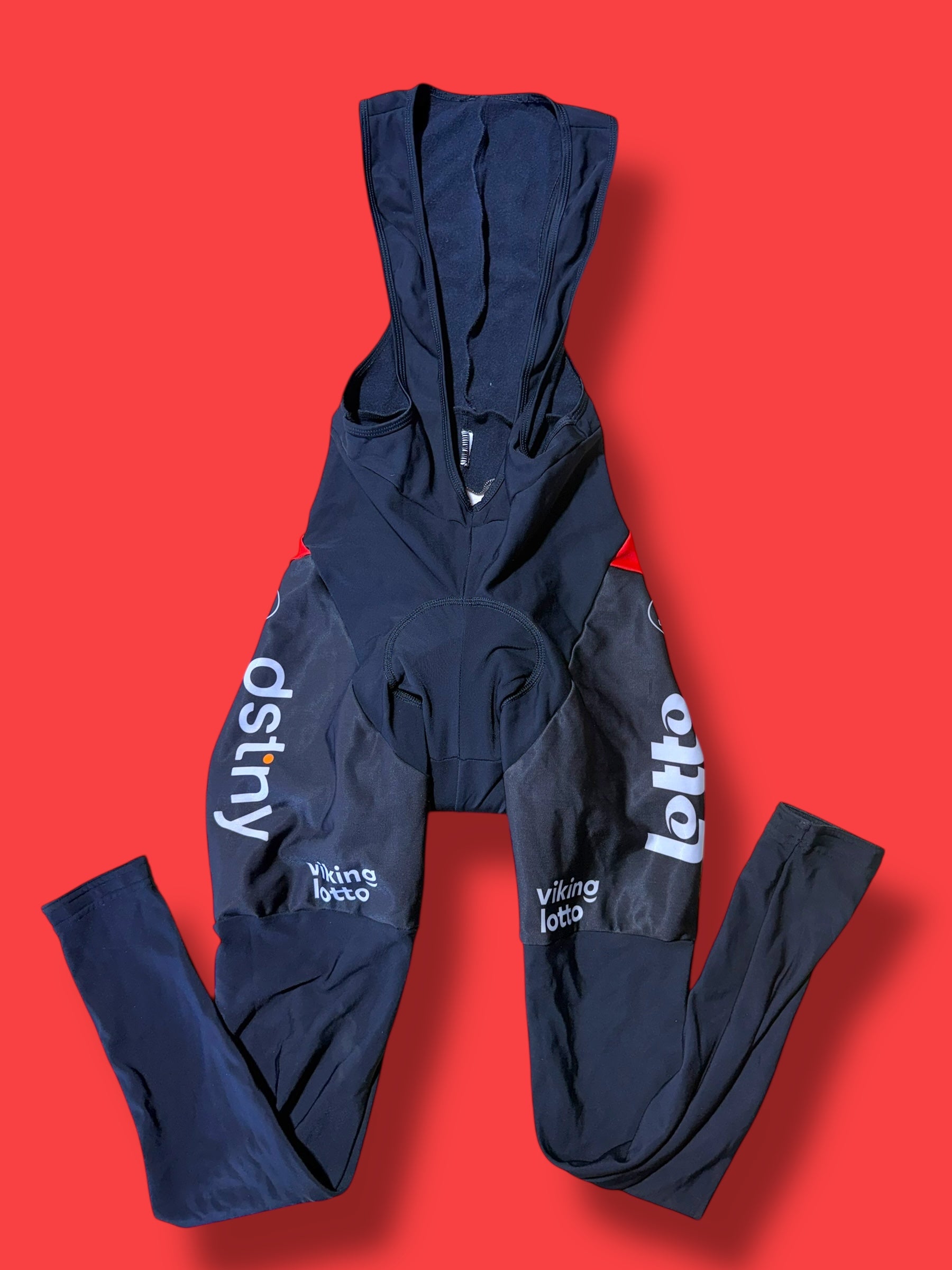 Winter Bib Shorts Team Rider Issued |Lotto DSTNY Vermarc| Pro Cycling Kit