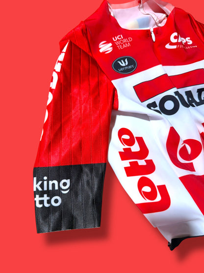 TT Suit Short Sleeve Time Trial Team Rider Issued |Lotto DSTNY Vermarc| Pro Cycling Kit