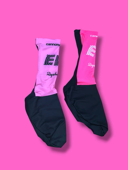 EF 2023 Rider Issue Aero Overshoes | EF Education First | Rapha Men's Pro Kit