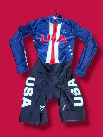TT Suit Aerosuit |USA Cycling|Cuore Pro Cycling Kit