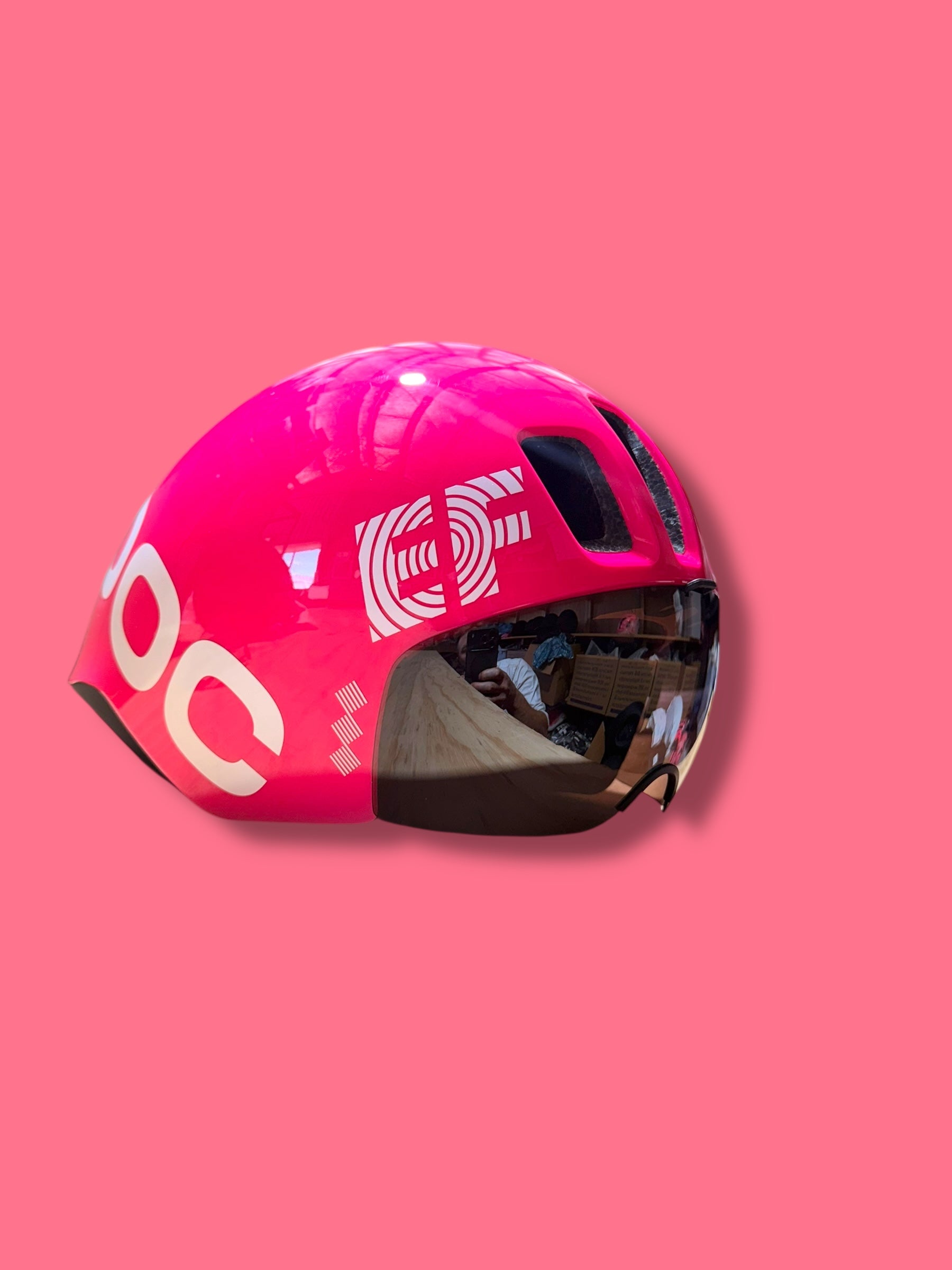 POC Procen TT Helmet Rider Issued EF Education First|Cycling
