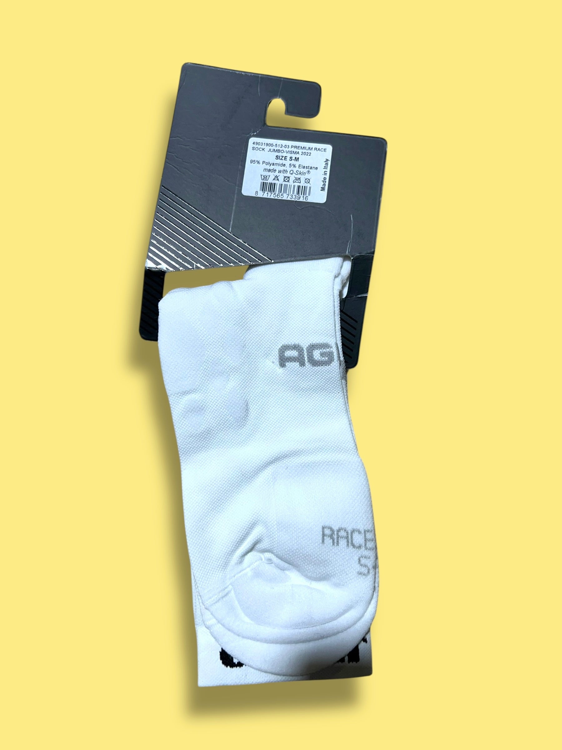 Race Socks   | Jumbo Visma Lease-A-Bike  | Agu | Pro Cycling Kit
