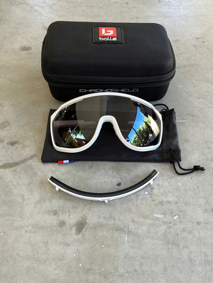 Sunglasses Chonoshield - White | Bole | Groupama Française des Jeux FDJ | Pro Kit