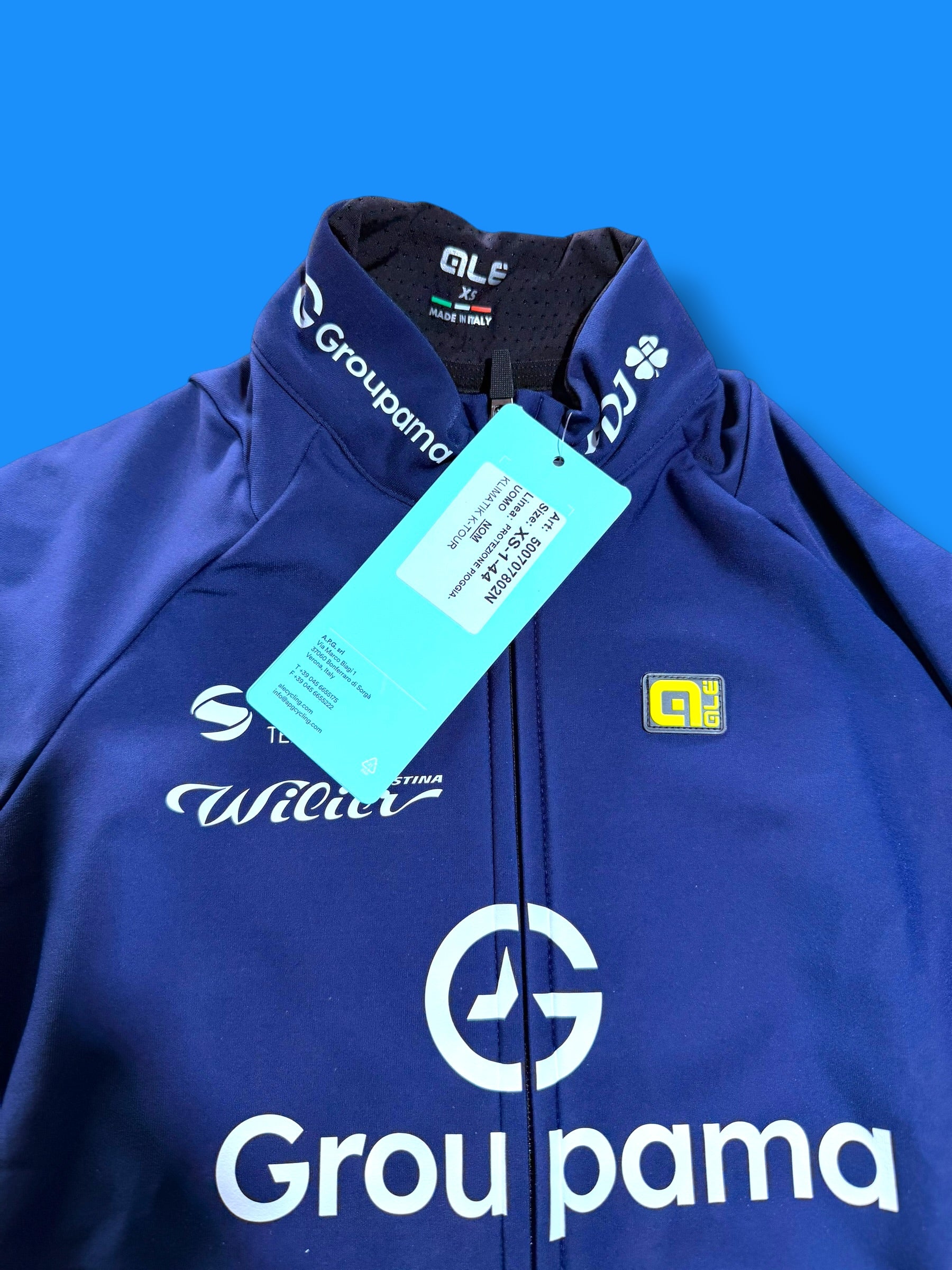 K-Idro Short Sleeve Gabba Waterproof Jersey / Groupama FDJ Francaise des Jeux |Ale