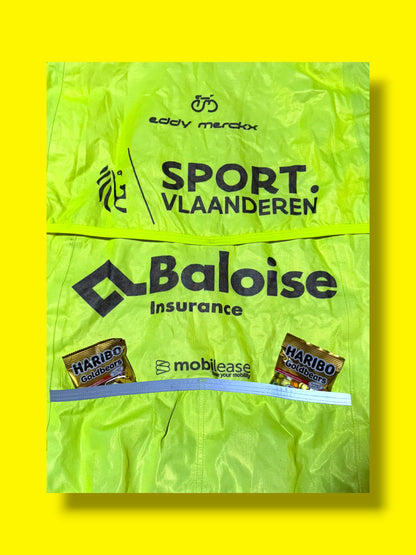 Rain Vest Gilet|Flanders Baloise|Vermarc Pro Cycling Kit