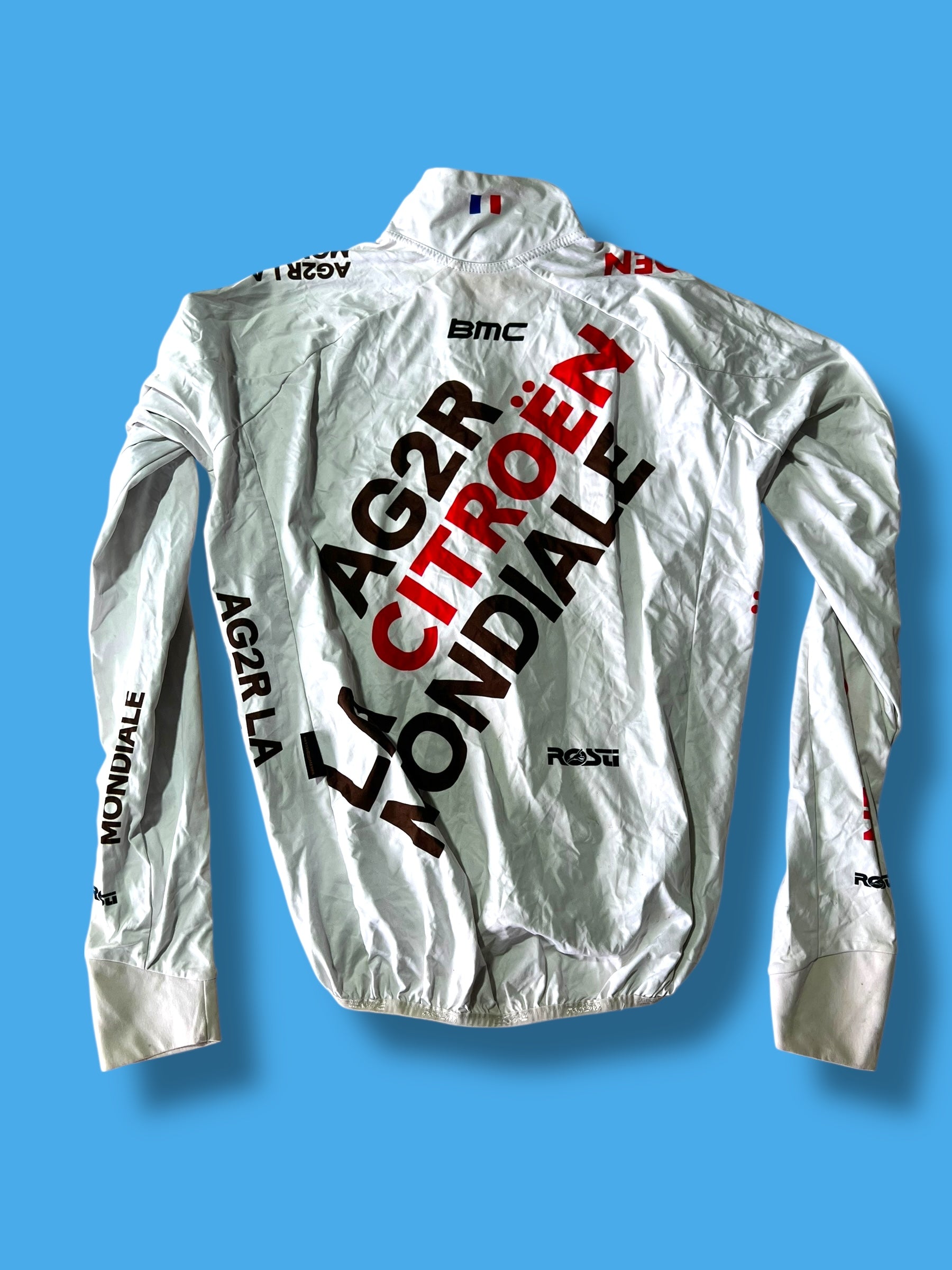 Rosti AG2R LA MONDIALE 選手支給品 Lサイズ Rain Jacket|Rosti|AG2R Citroen |Cycling – Pro Kit Club
