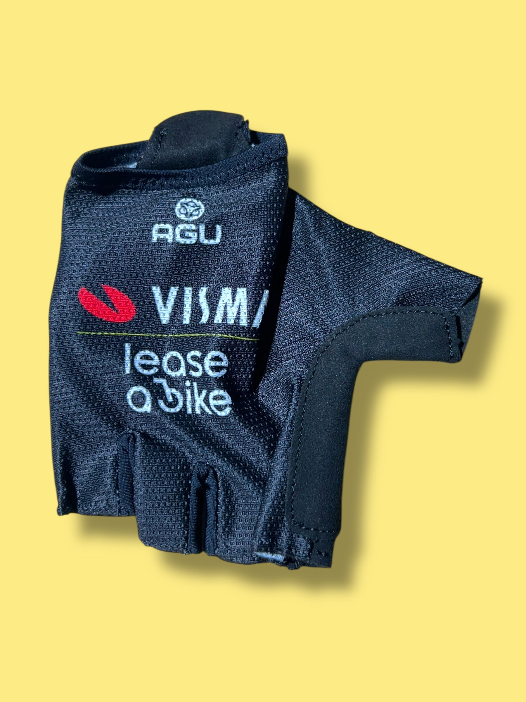 Gloves Race Mitts Padded Lightweight Rider Issued  | Jumbo Visma  | Agu | Pro Cycling Kit