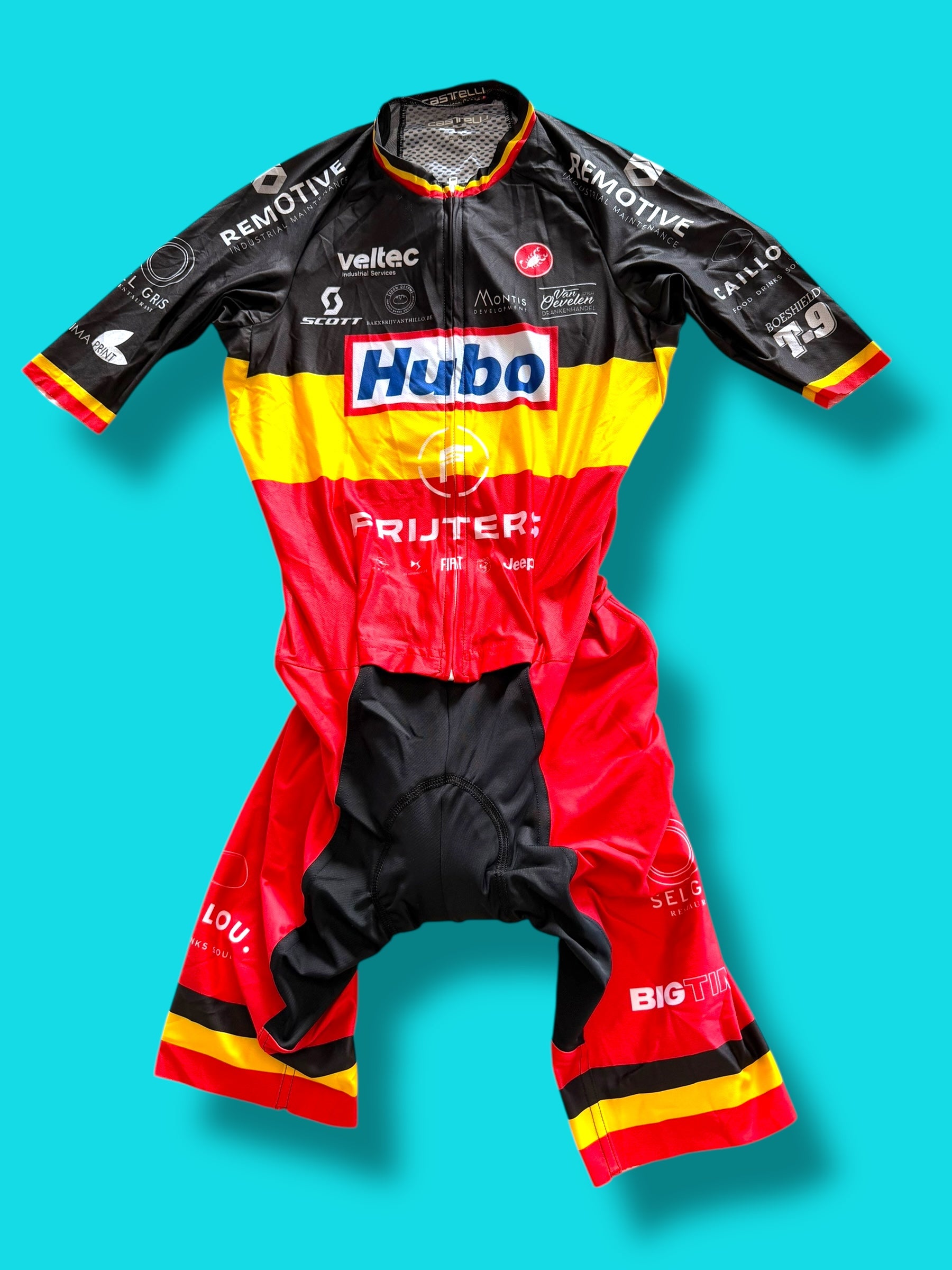 Aerosuit Roadsuit Belgian Champion |Castelli |Hubo |Cycling