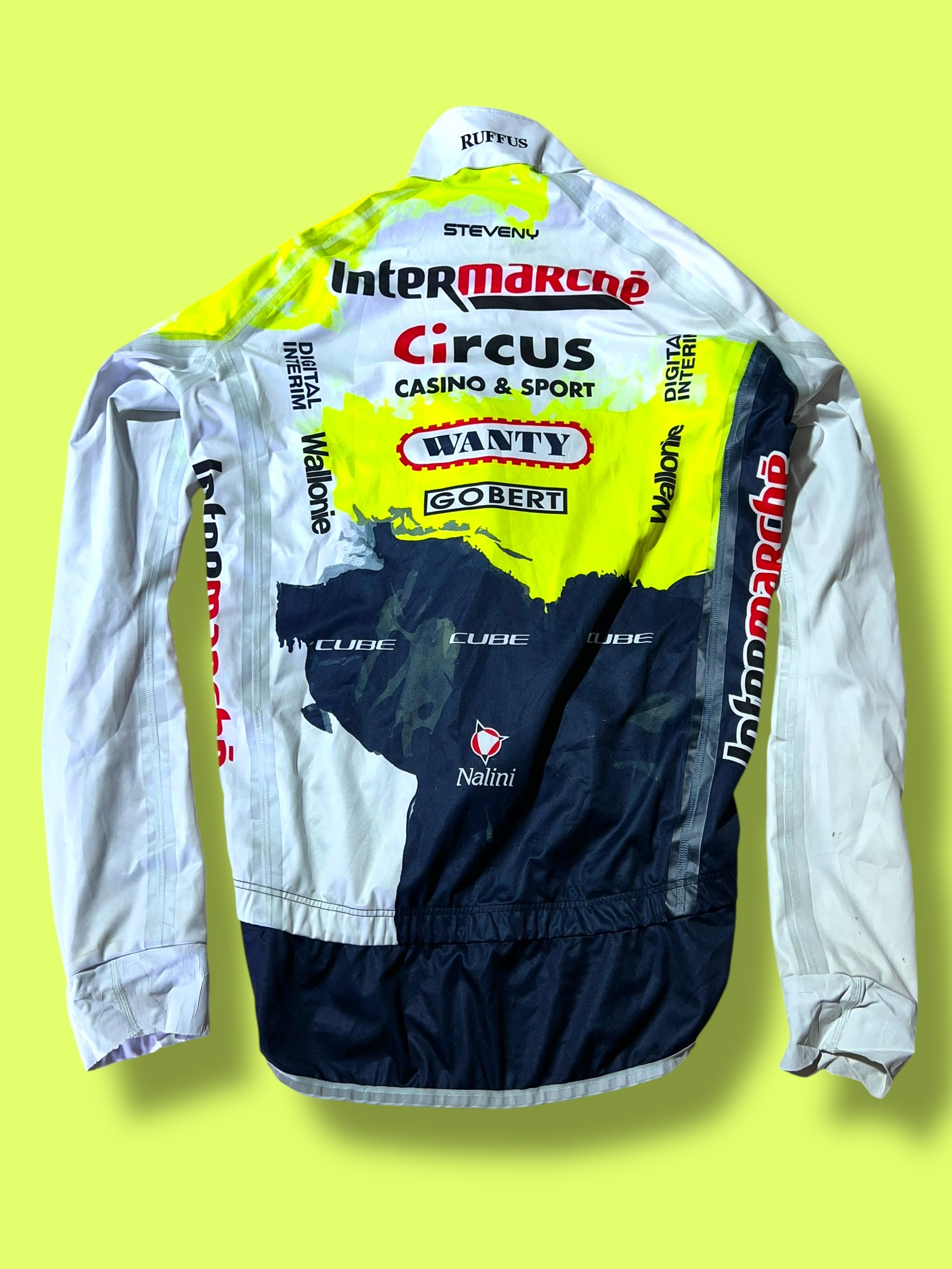 Long Sleeve Rain Jacket  - Pro Rider Issued |Nalini |Intermarche Wanty |Cycling