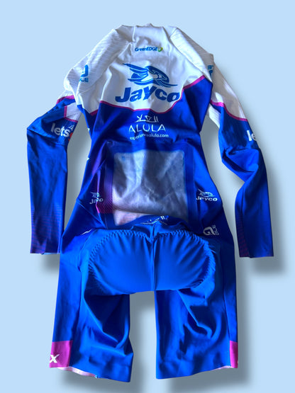 TT Suit Time Trial Racing Triathlon Aerosuit Womens| Ale |  Jayco Alula| Pro Cycling Kit