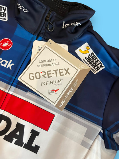 Deep Winter Jacket Thermal Gore-Tex | Castelli | Quick-Step Alpha Vinyl   | Pro Cycling Kit