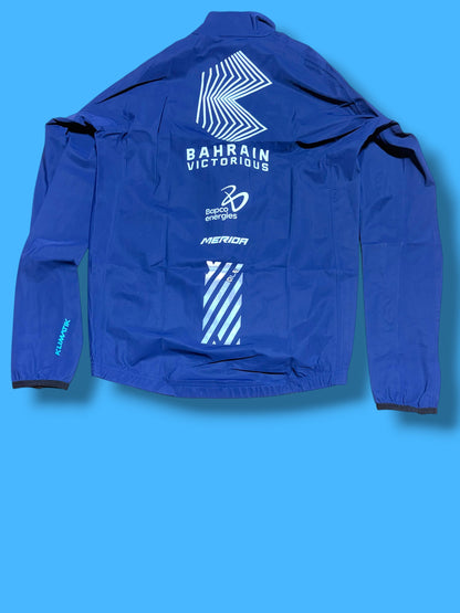 Lightweight Packable Rain Jacket | Bahrain Victorious | Alé Pro Cycling Kit