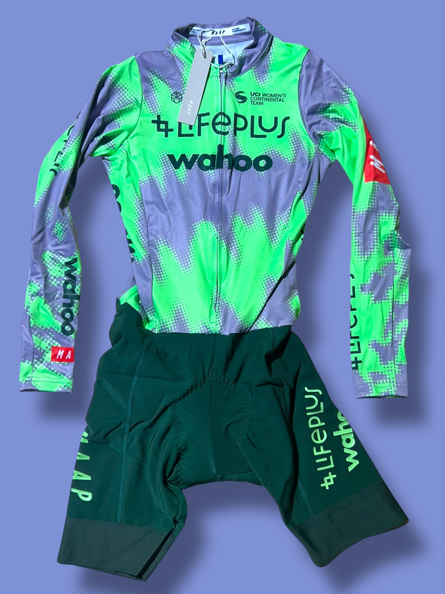 Women's Aerosuit and Socks Bundle   | Lifeplus Wahoo  | MAAP  | Pro Cycling Kit