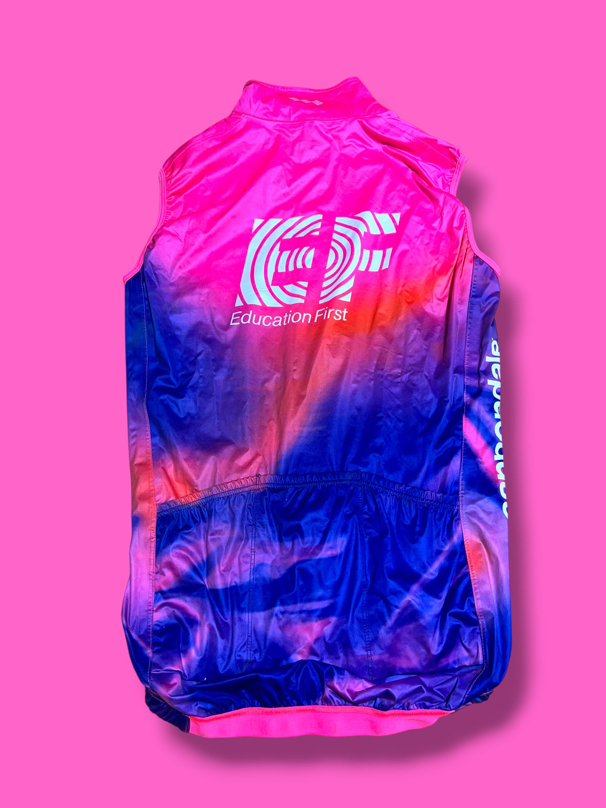 EF 2019 Rain Vest with Rear Pockets | EF Education First | Rapha Men's Pro Kit