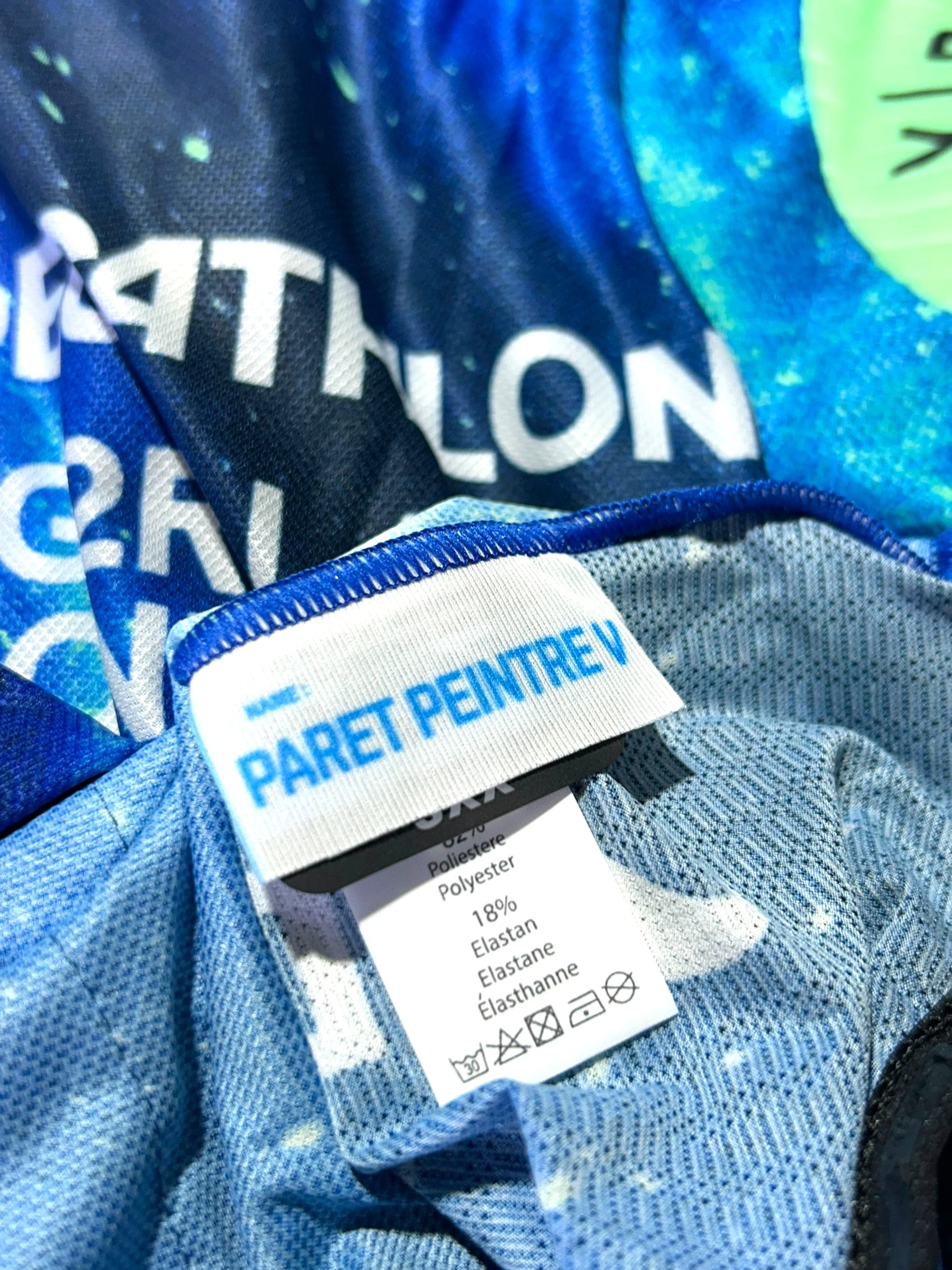 Aero Jersey PARET PEINTRE V Peintre v Short Sleeve Racing Maillot   | Decathlon AG2R La Mondiale  | Rosti | Pro Cycling Kit
