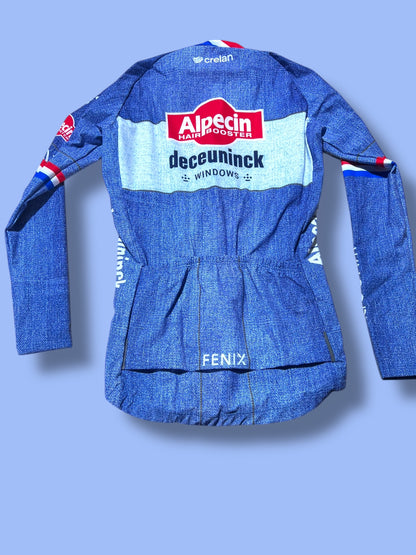 Winter Long Sleeve  Jersey Thermal Windproof   | Alpecin Deceuninck Kalas| Pro Cycling Kit