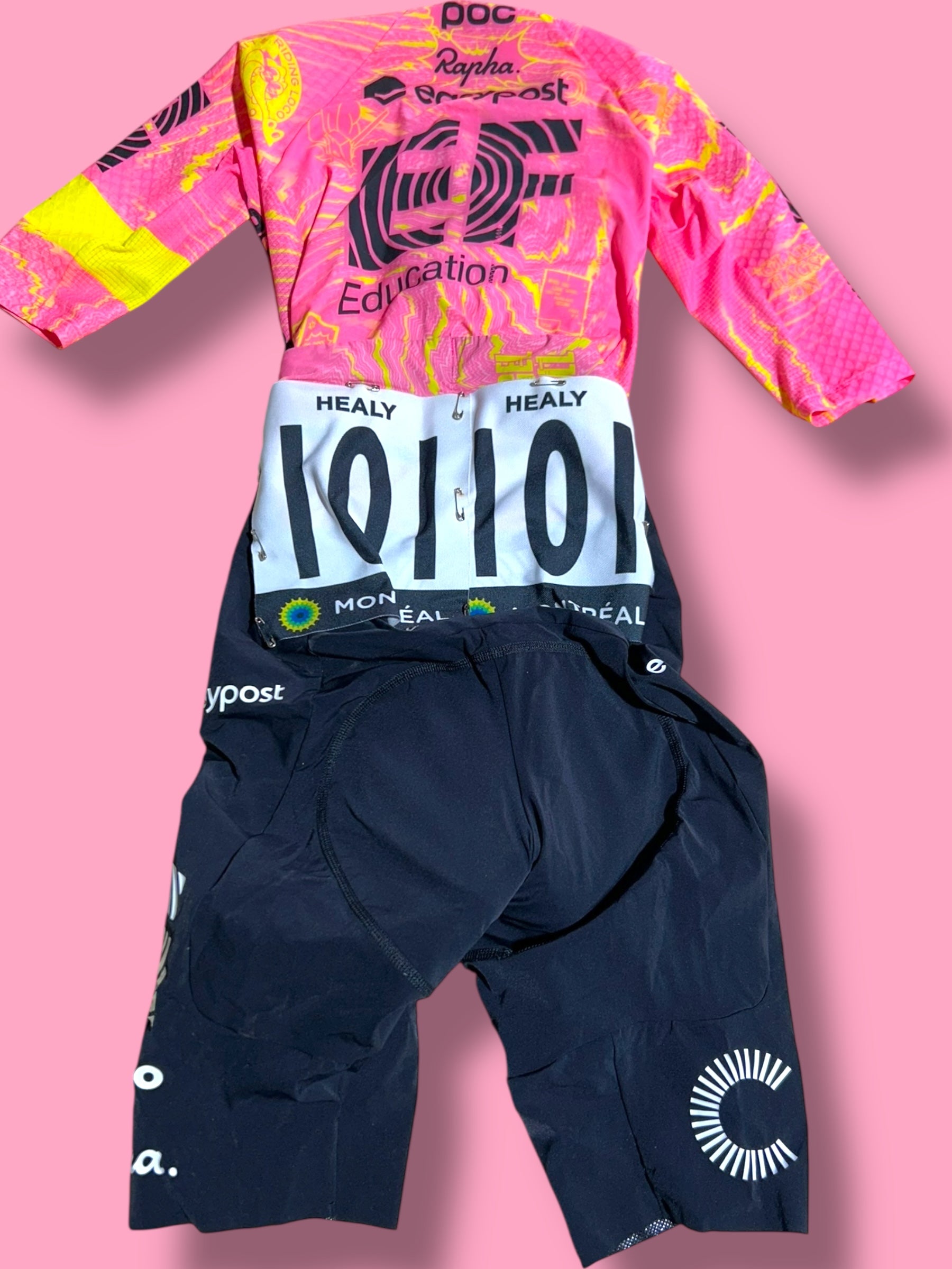 Aerosuit Summer Roadsuit Mens Race Number |  Rapha Pro Team |  EF Education First  | Pro Cycling Kit