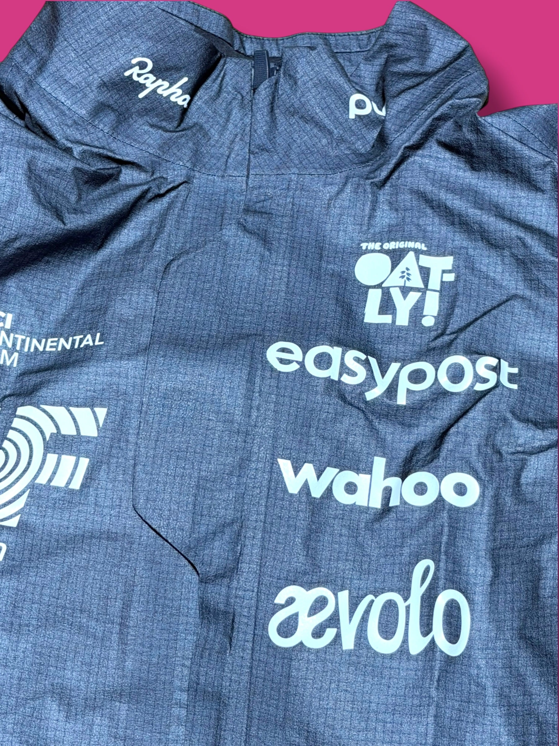 Prototype Lightweight GORE TEX Rain Jacket | EF Education Aevolo | Rapha Men's Pro Kit
