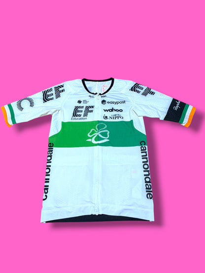 National Champion Aero Jersey Ben Healy Irish Pro Team | EF Education First | Rapha Men's Pro Kit