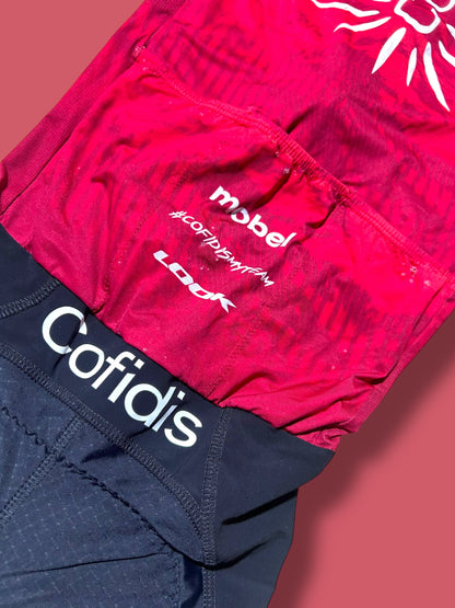 Aerosuit Roadsuit Team Issue Road Racing |  Mobel |  Cofidis| Pro Cycling Kit