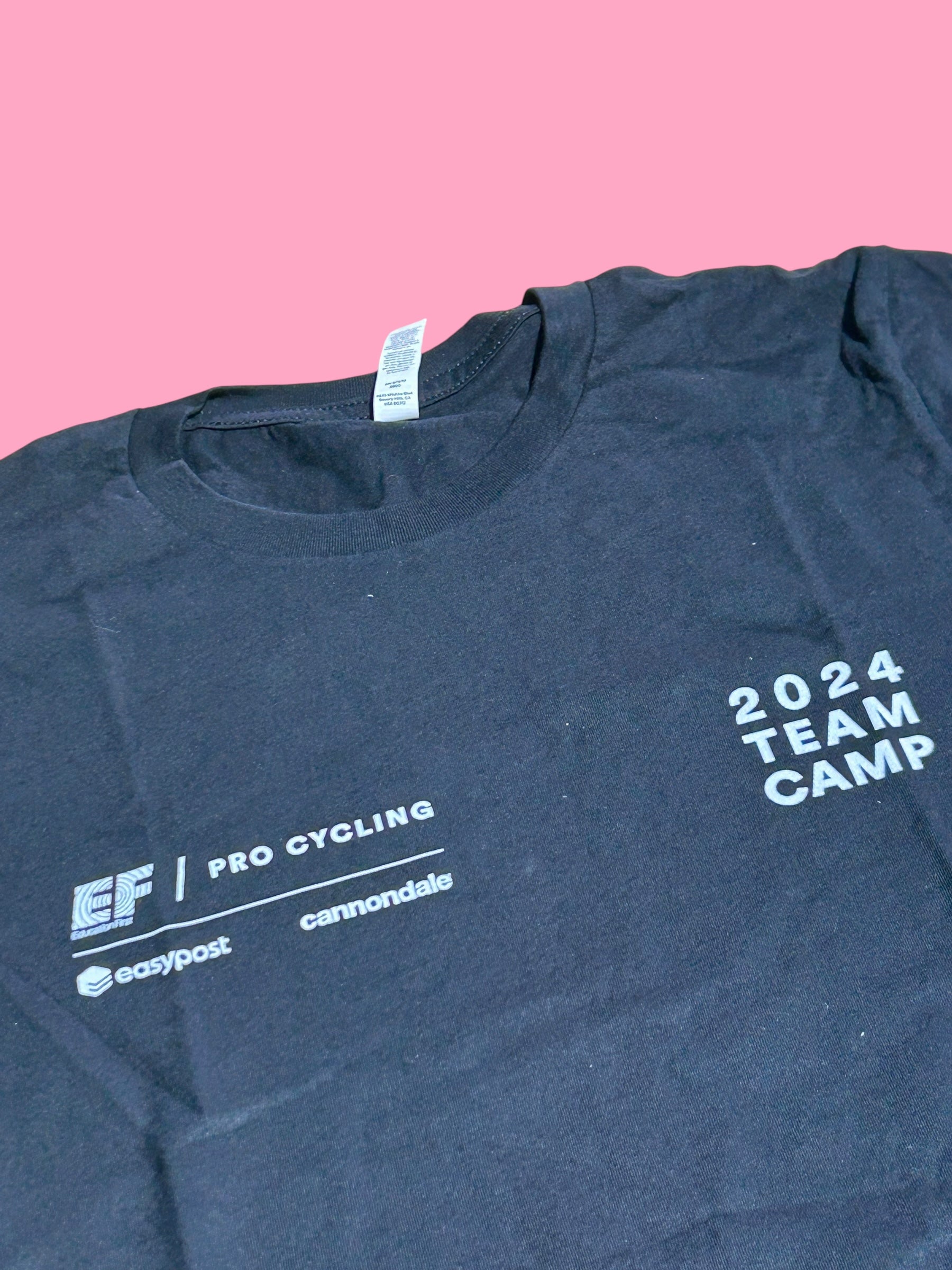 T-Shirt Official Team Camp issued T-Shirt  Mens Casual Wear |  Pro Team |  EF Education First  | Pro Cycling Kit