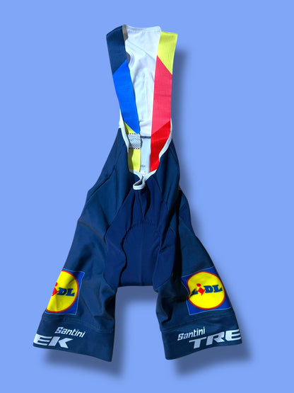 Winter Bib Shorts Thermal Team Issued | Santini | Lidl Trek | Pro Cycling Kit