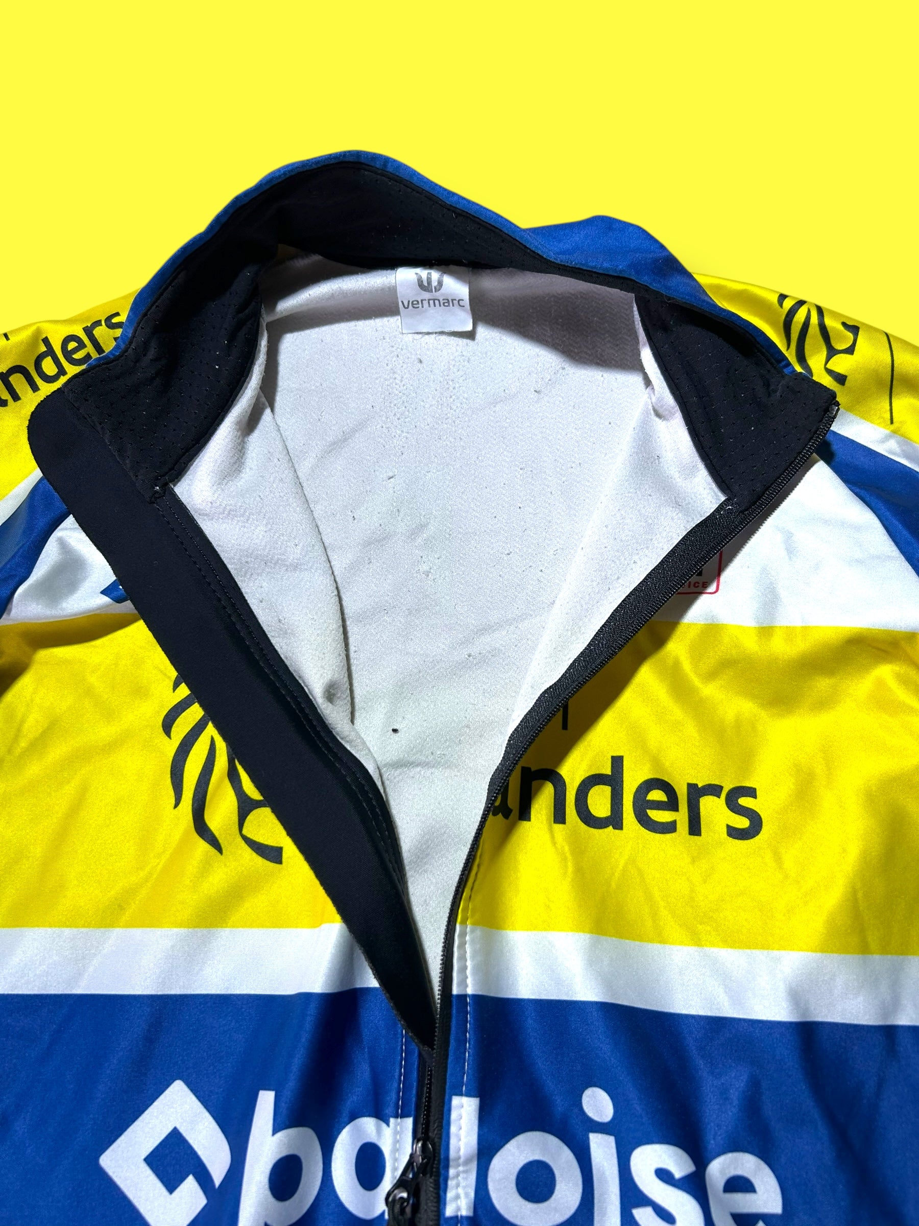 Winter Gabba Jacket Windproof Thermal  | Vermarc |  Flanders Baloise| Pro Cycling Kit