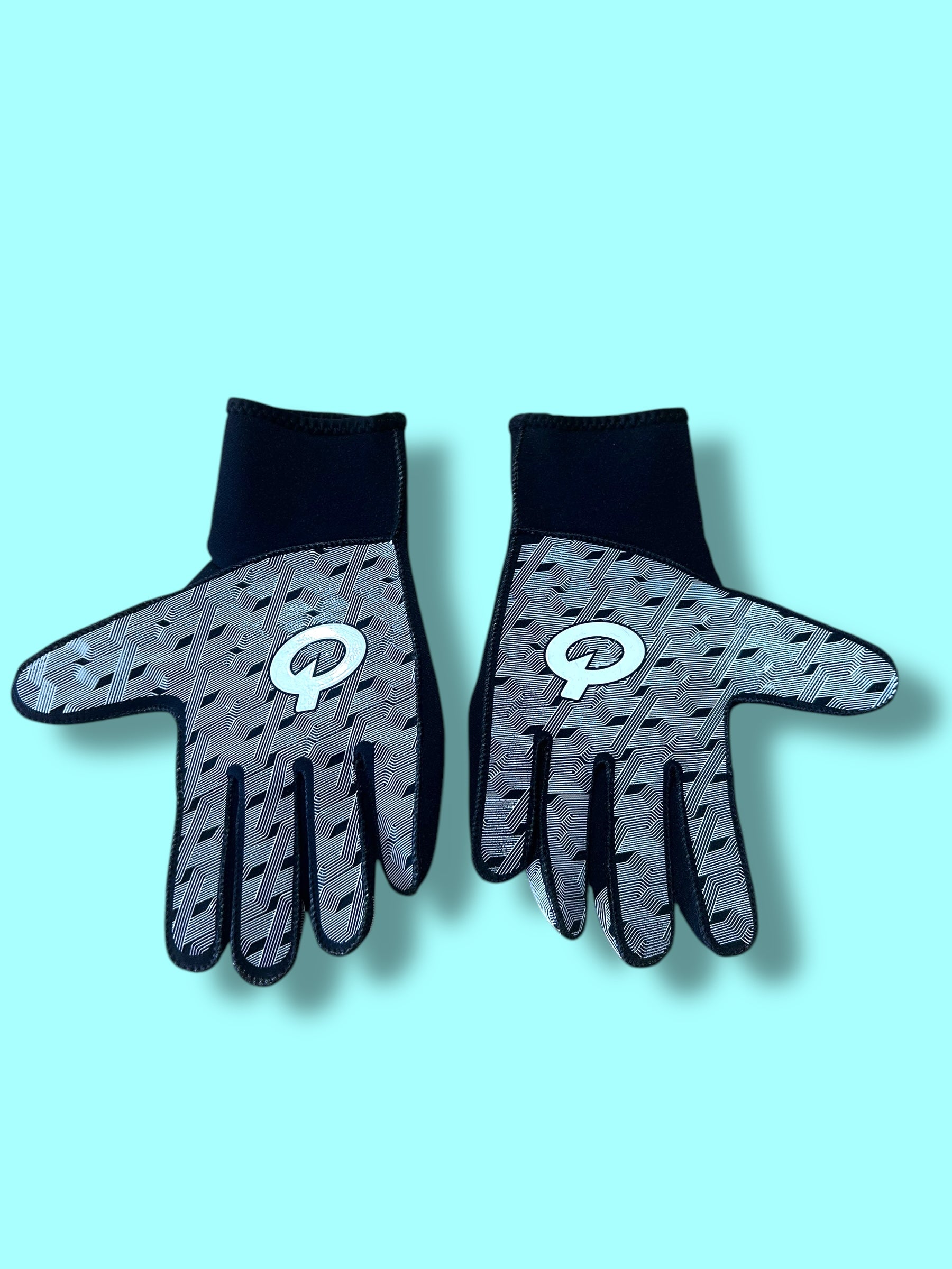 Neoprene Winter Gloves Rider Issued Racing TT | Prologo |Bahrain Victorious| Pro Cycling Kit