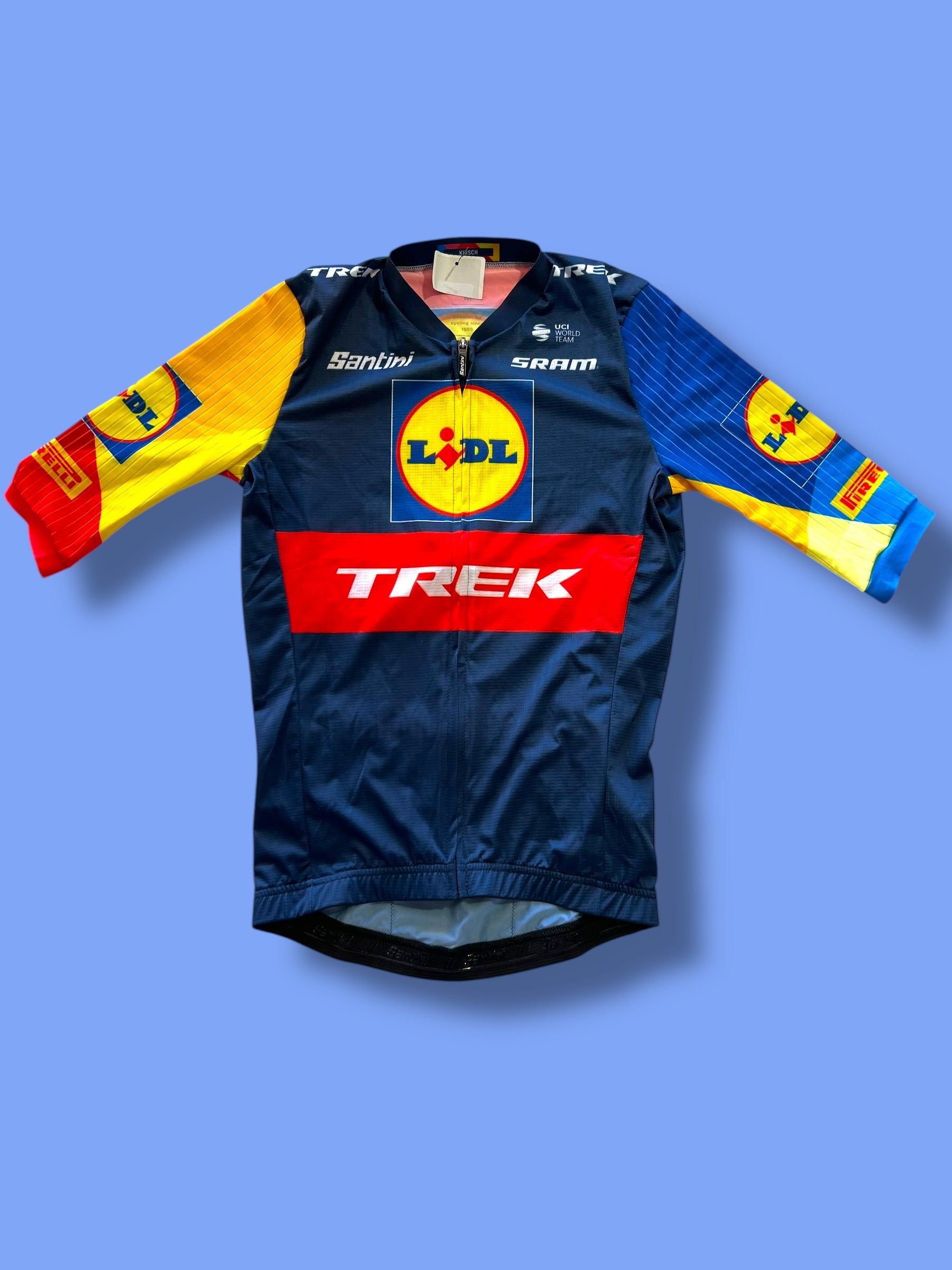 Aero Jersey Short Sleeve  Team-Issued! | Santini | Lidl Trek | Pro Cycling Kit