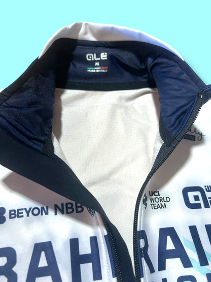 Long Sleeve Jacket Gabba Windproof  Thermal Winter | Ale |Bahrain Victorious| Pro Cycling Kit