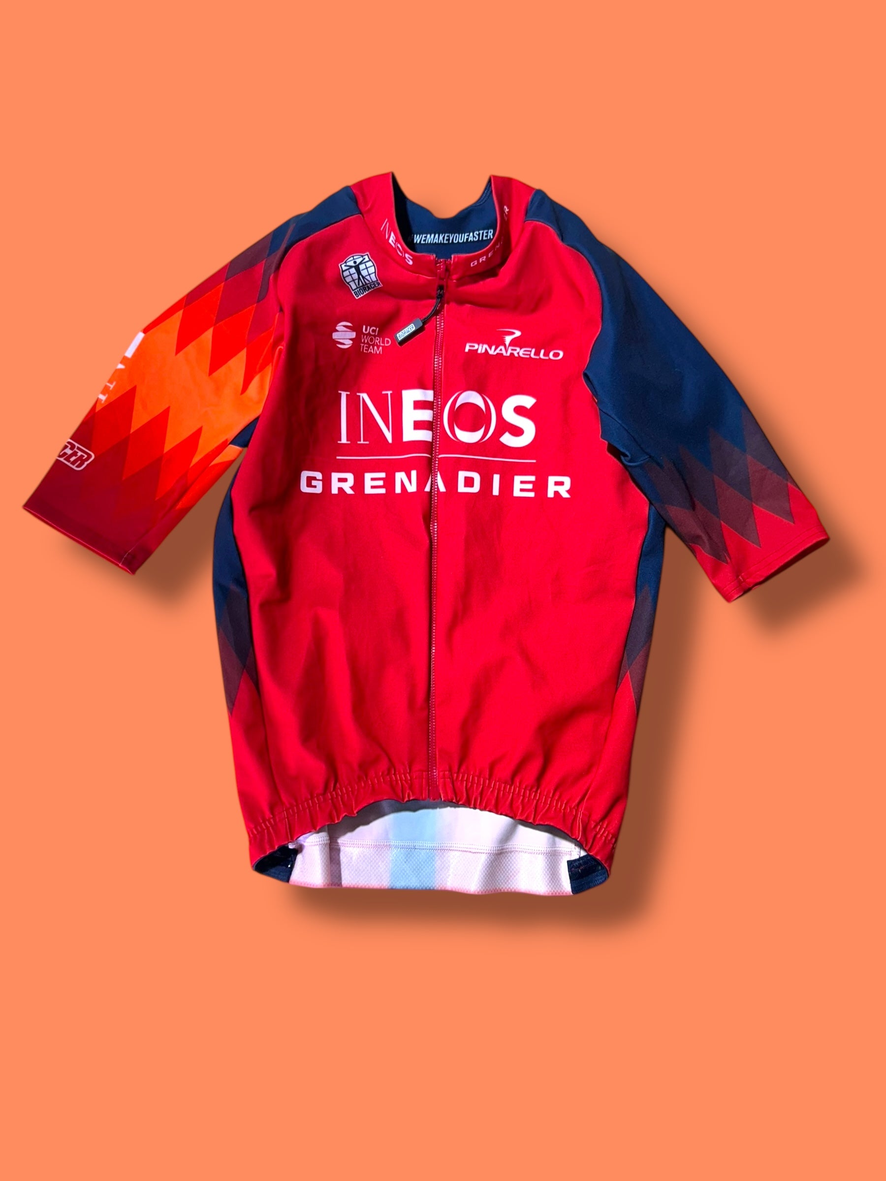 Thermal Jersey Gabba Winter  Pidcock  |Ineos Grenadiers| Pro Cycling Kit