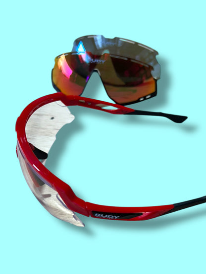Sunglasses Rudy Defender Rider Issued + Lenses| Rudy Project |Bahrain Victorious| Pro Cycling Kit