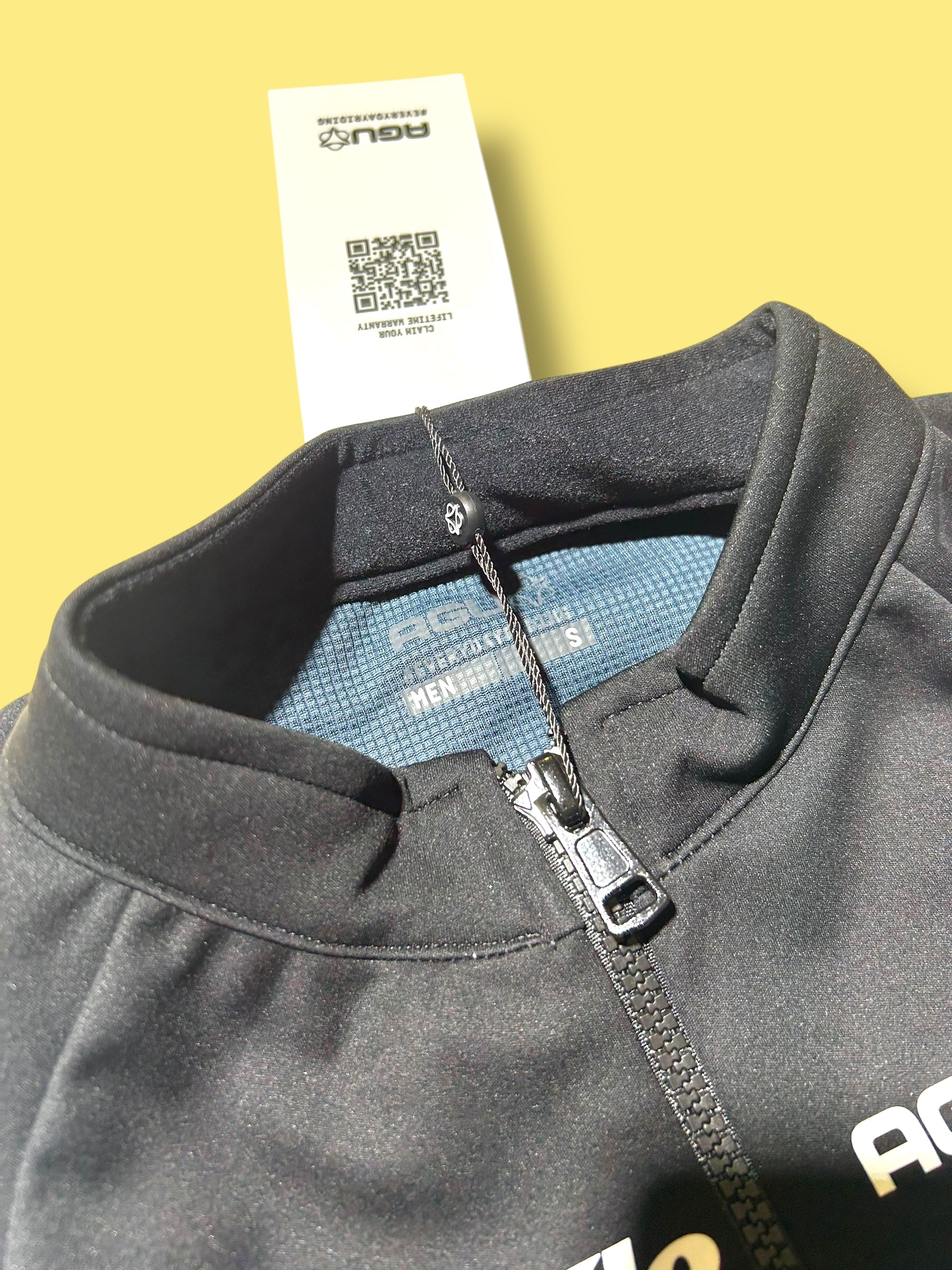 Rain Jacket/Jersey  Winter Thermal Rider Issued Pockets | Jumbo Visma  | Agu | Pro Cycling Kit