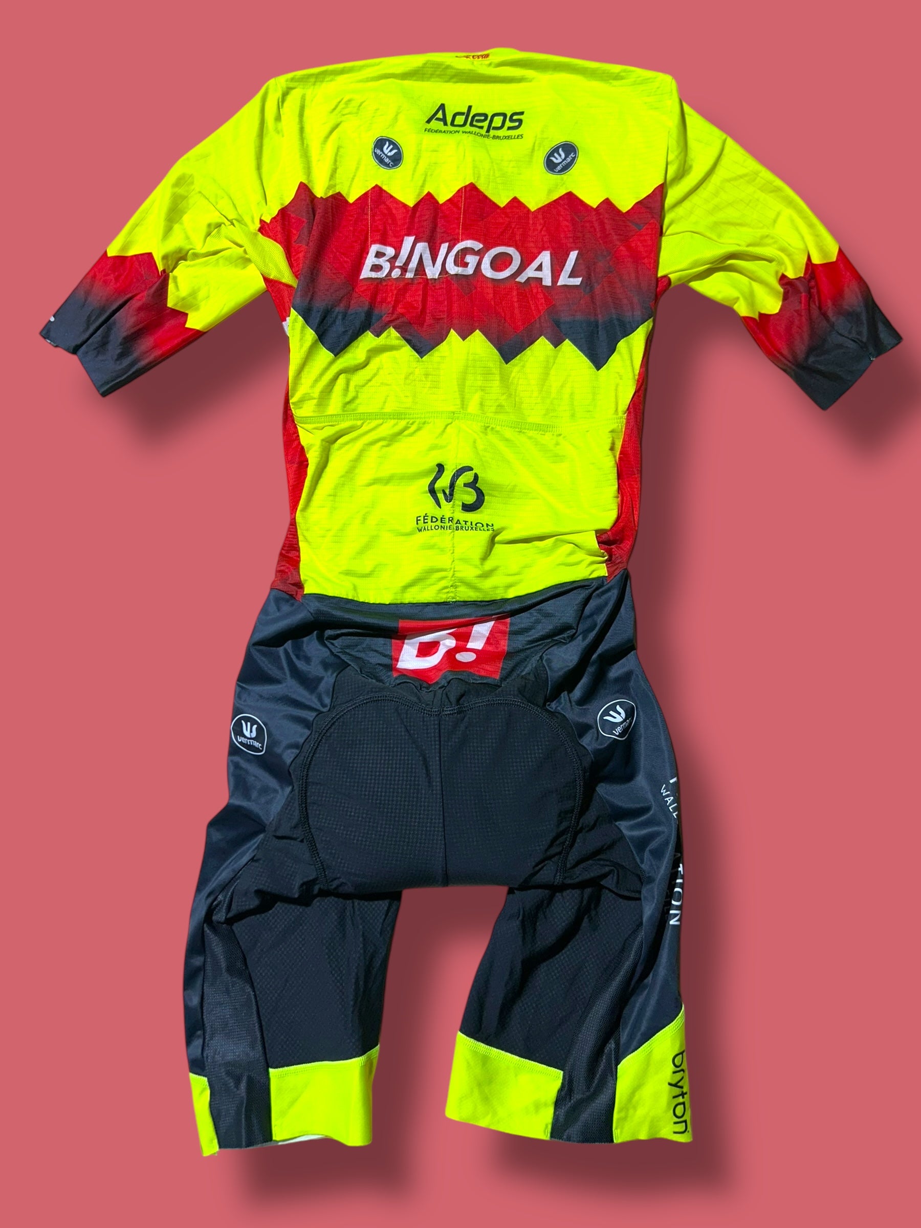 Aero Race Suit Skinsuit Roadsuit | Bingoal Vermarc| Pro Cycling Kit