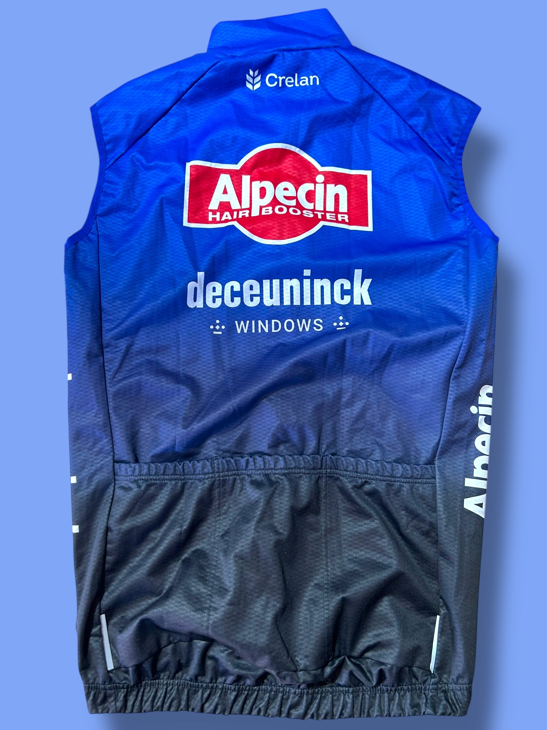 Rain Vest + Pockets| Alpecin Deceuninck Kalas| Pro Cycling Kit