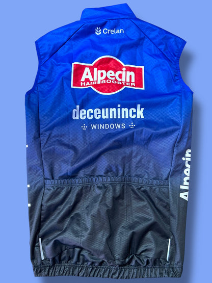 Rain Vest + Pockets| Alpecin Deceuninck Kalas| Pro Cycling Kit