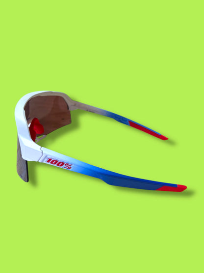 100% S3 Sunglasses Road Racing Triathlon Exclusive Rider Issued | 100% |  Total Direct Energies| Pro Cycling Kit