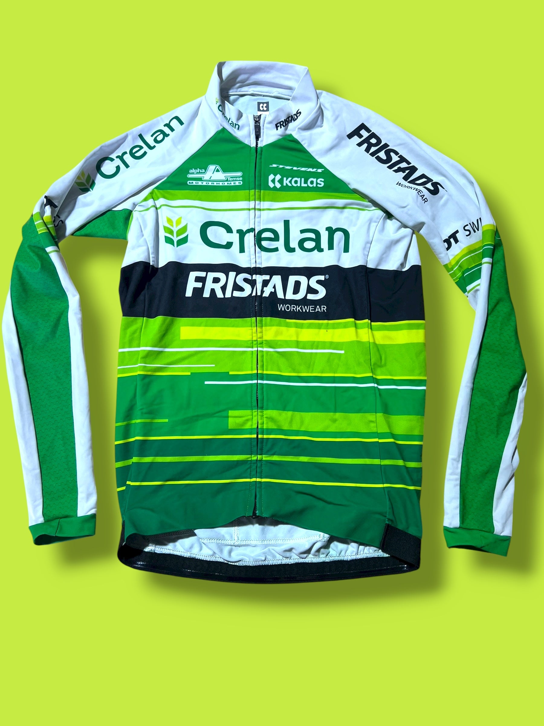 Long Sleeve Winter Jersey and Bib Shorts Bundle | Kalas |  Crelan Fristads| Pro Cycling Kit