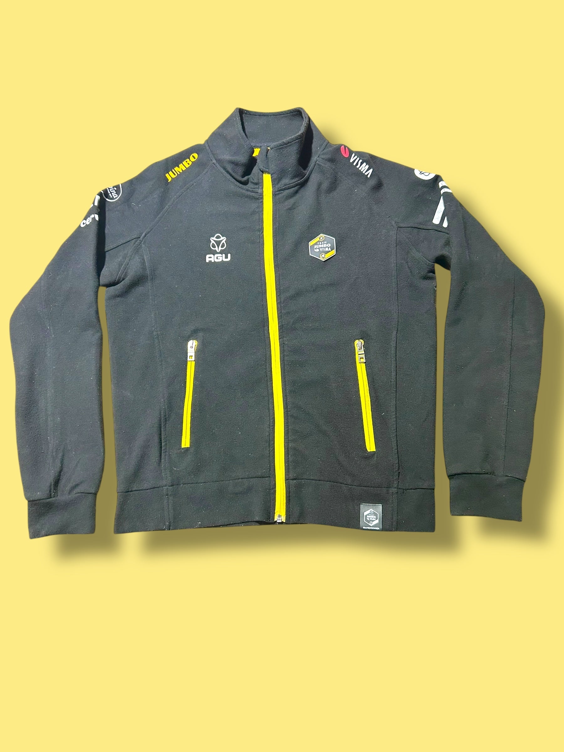 Sweatshirt Track Top  - Team   Rider Issued | Jumbo Visma  | Agu | Pro Cycling Kit