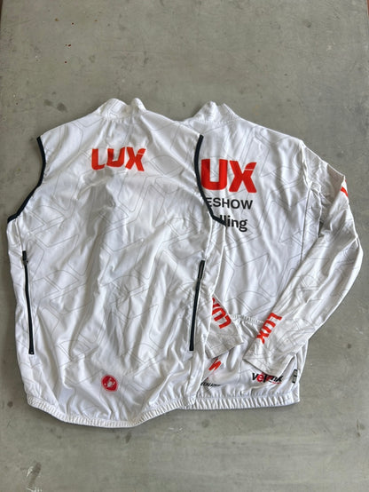 Cycling Kit Bundle - Jersey Long Sleeve & Rain Vest | Castelli | Lux Specialized | Pro-Issued Pro Team Kit