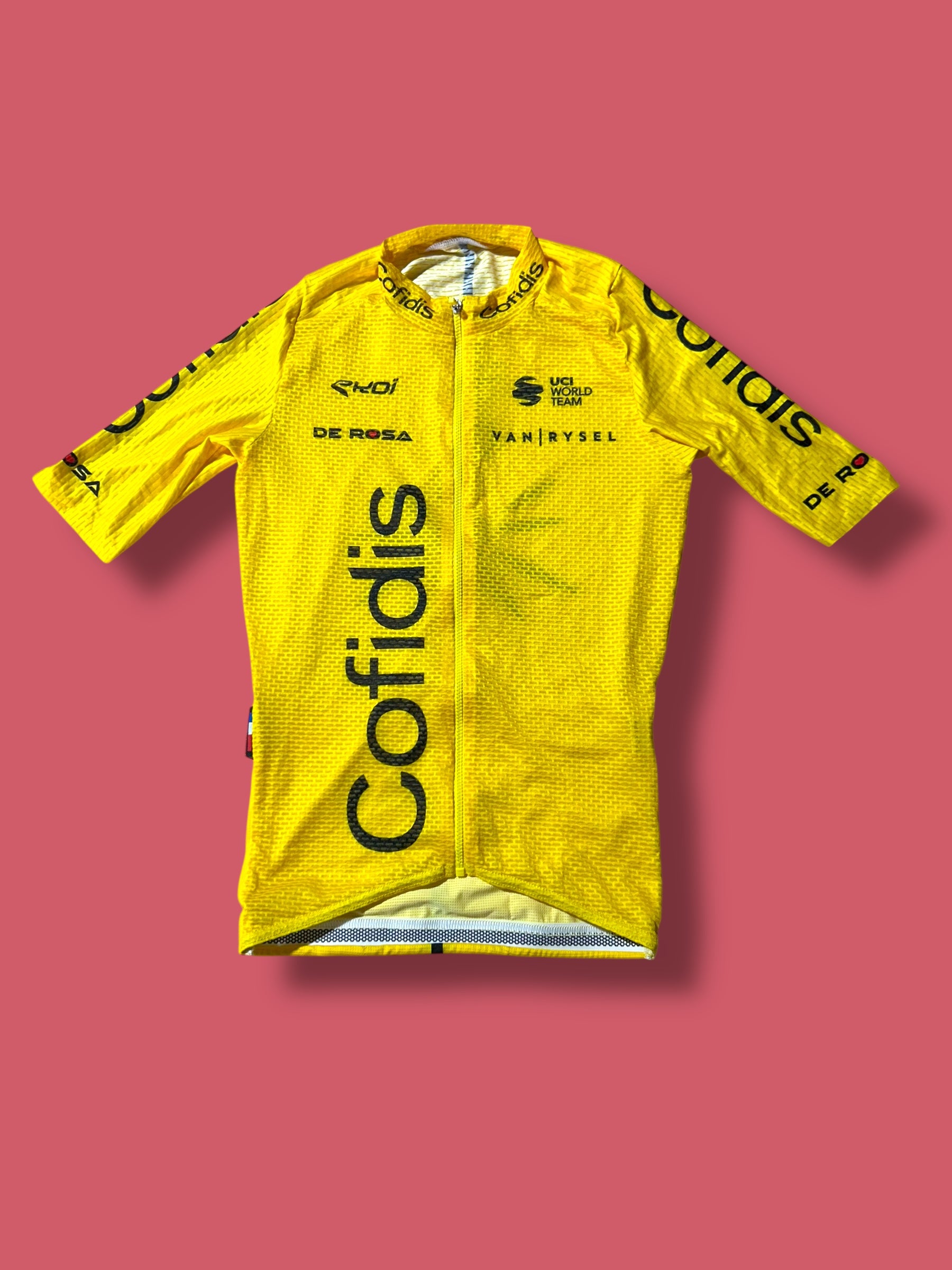 Aero Jersey Sumnmer Lightweight Team Issue Road Racing |  Van Rysel |  Cofidis| Pro Cycling Kit