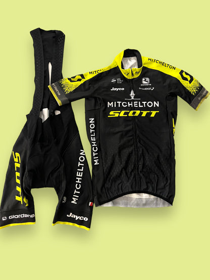 Cycling Kit Bundle - Winter Jersey & Thermal Bib Shorts | Giordana | Mitchelton Scott Pro Team | Pro Cycling Kit