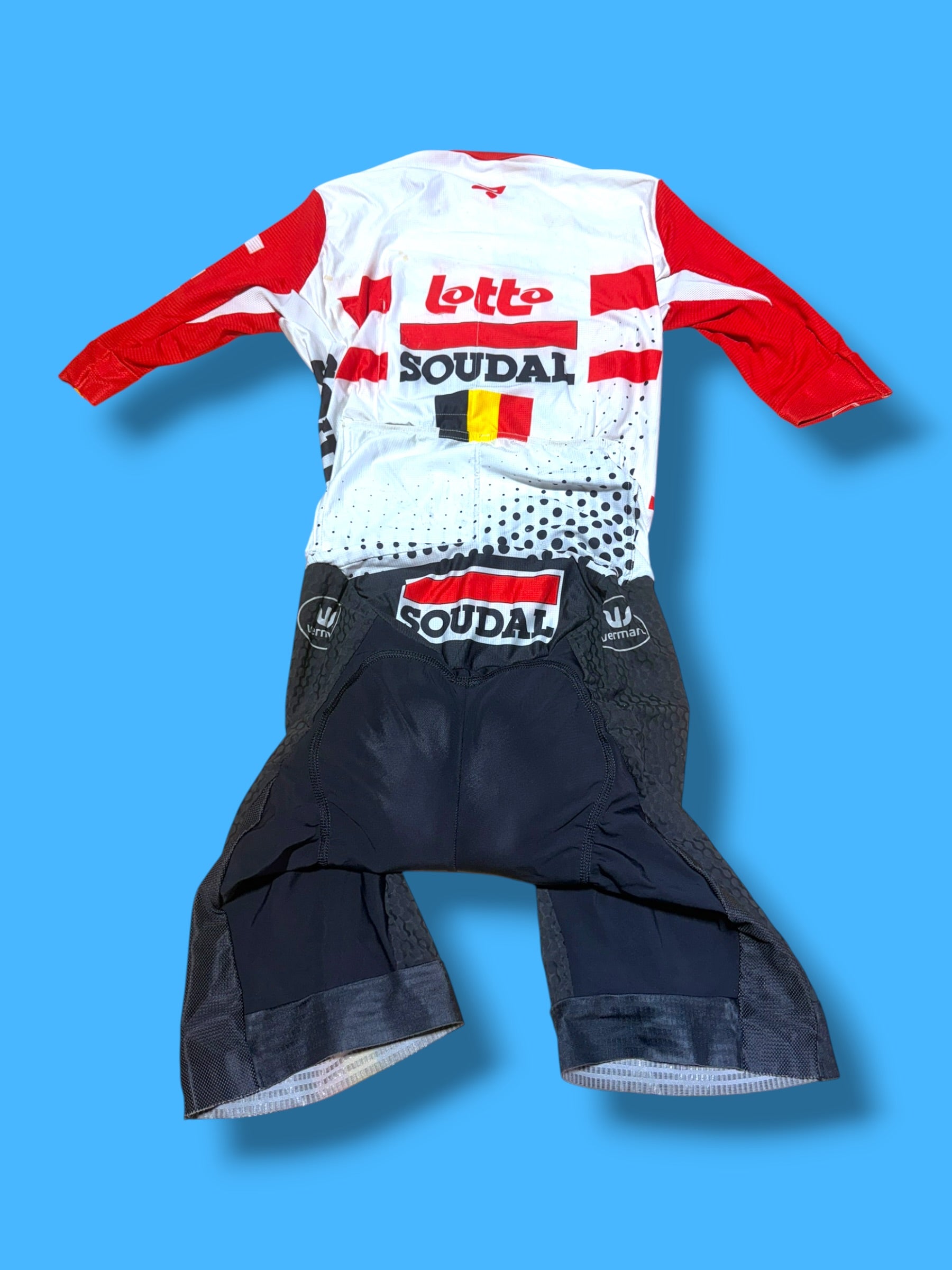 Summer Lightweight Aerosuit Race Suit  Caleb Ewan |Lotto Soudal |Vermarc Pro Cycling Kit