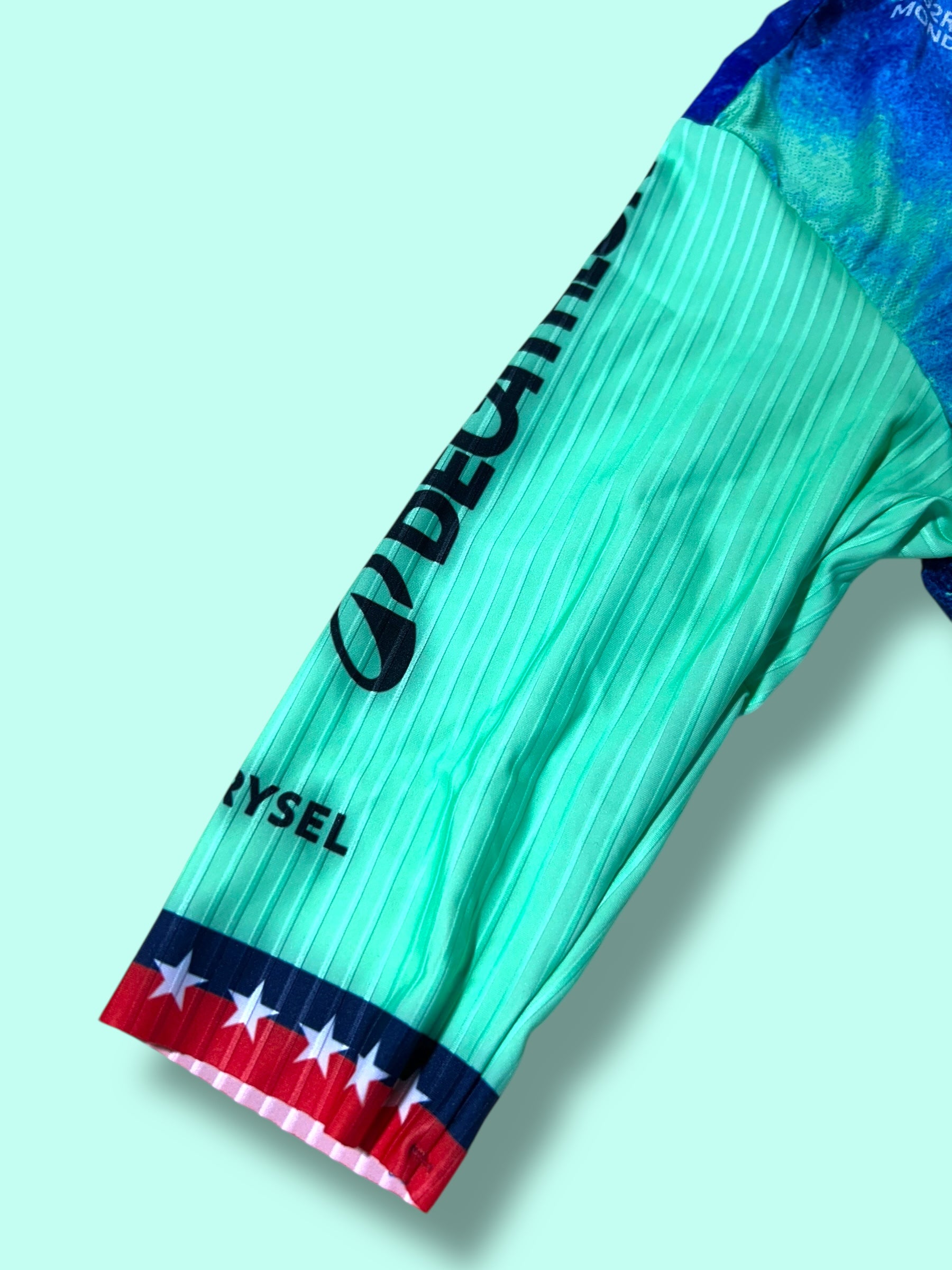 Aero Jersey WARBASSE USA Short Sleeve Racing Maillot   | Decathlon AG2R La Mondiale  | Rosti | Pro Cycling Kit