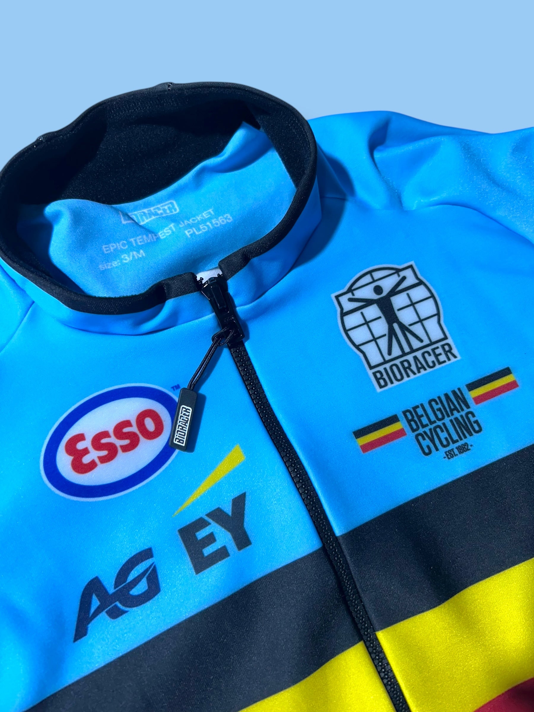 Epic Tempest Jacket| Belgium| Pro Cycling Kit